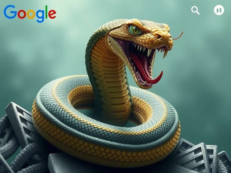 Evolution of Google Snake Game from 1997 to modern version