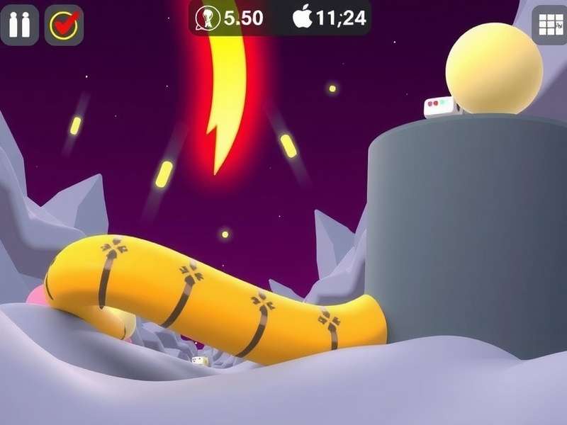 Snake io Game Offline Mode Screenshot Showing Gameplay