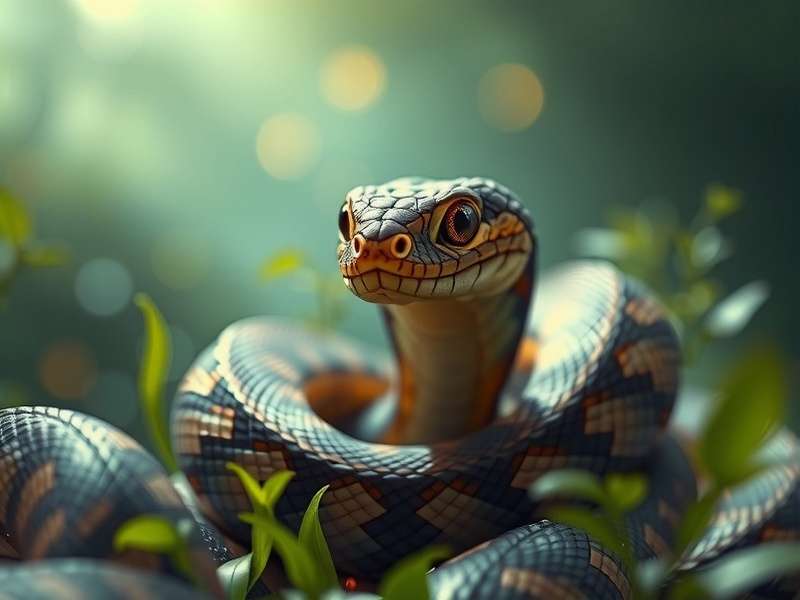 Snake Slither game map showing obstacles and orbs