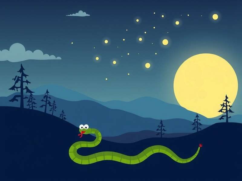 Advanced Snake Io Game strategies showing trapping techniques