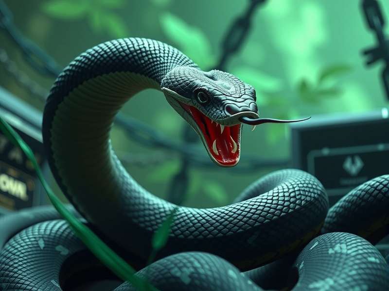 Snake Io gameplay screenshot showing colorful snakes on a map