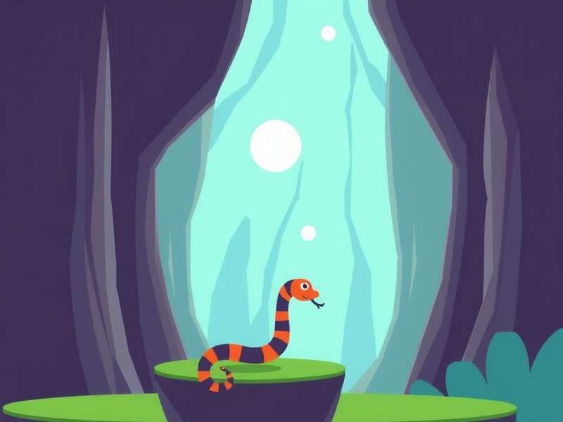 Thrilling Snake Io gameplay scene showing multiple snakes competing in a colorful arena