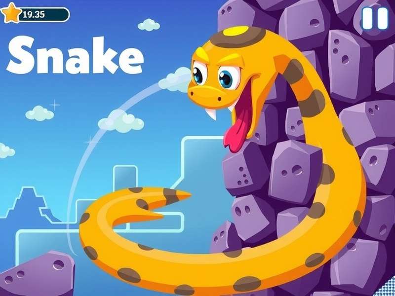 Snake Io Game Tricky gameplay screenshot showing colorful snakes in arena