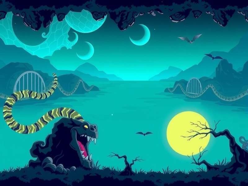 Dynamic Snake Io gameplay in 2025 showing colorful snakes competing in a vibrant arena