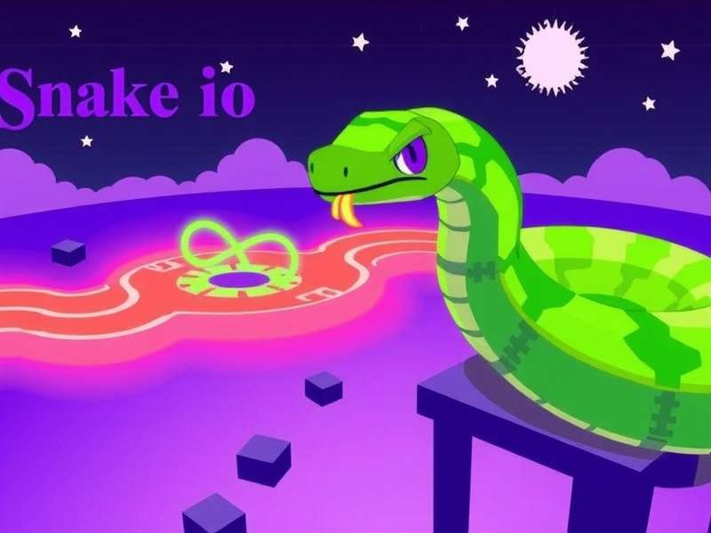 Snake Io Gameplay Screenshot