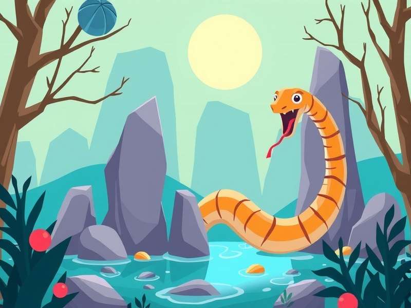 Snake Io Game Online Free gameplay screenshot showing colorful snakes in an arena