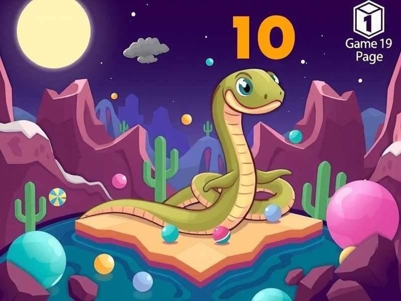 Snake Io Gameplay Screenshot showing colorful snakes in competitive arena