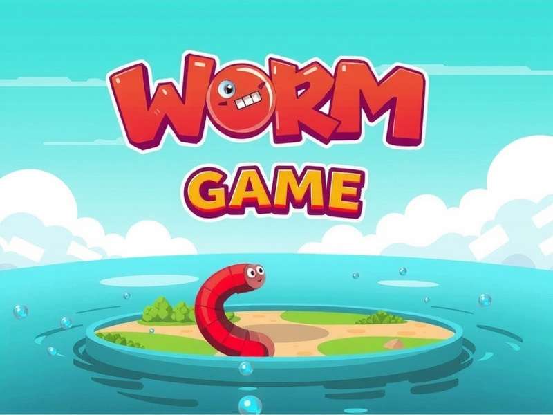 Dynamic gameplay screenshot of Snake Io showing multiple colored worms on a dark grid