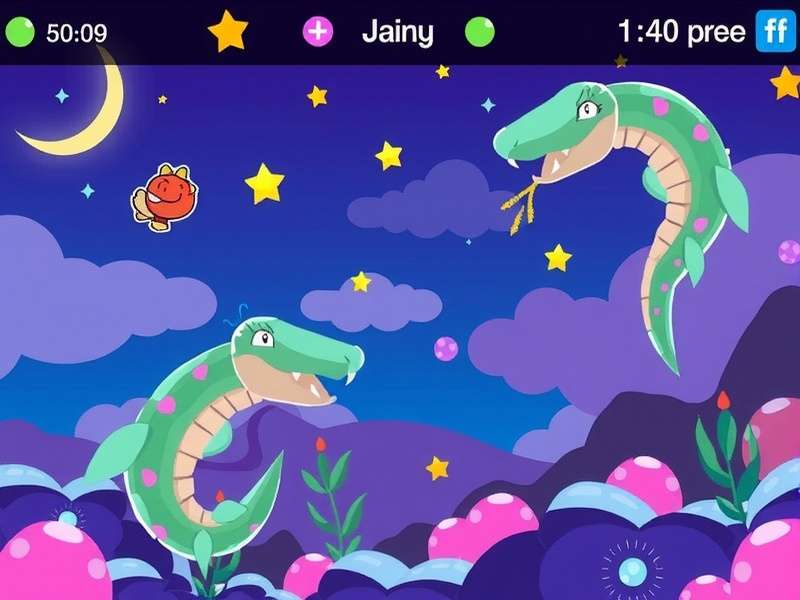 Dynamic gameplay of Snake Io on a desktop screen showing colorful snakes competing.