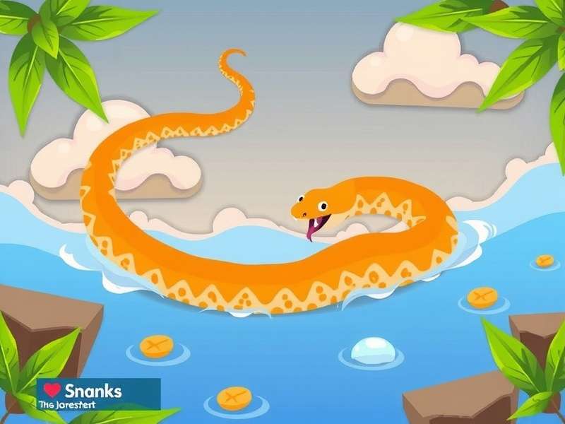 Strategic map of Snake Io Game Live arena with zones marked