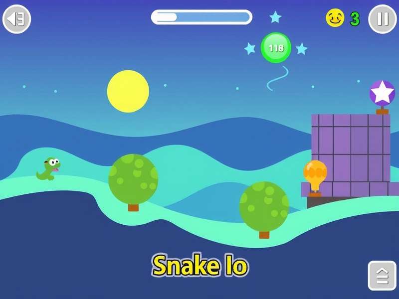 Strategic map showing optimal resource farming routes in Snake Io offline mode