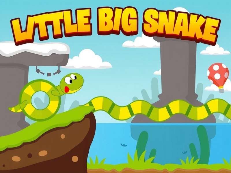 Little Big Snake Io Game intense multiplayer battle scene