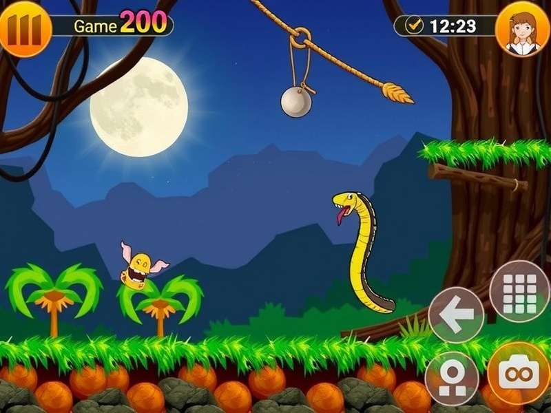 Snake Io game arena with neon grid and glowing serpent trails