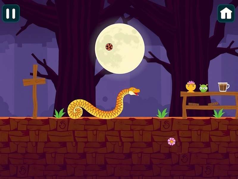 Old Snake Io game arena screenshot showing classic snake battle