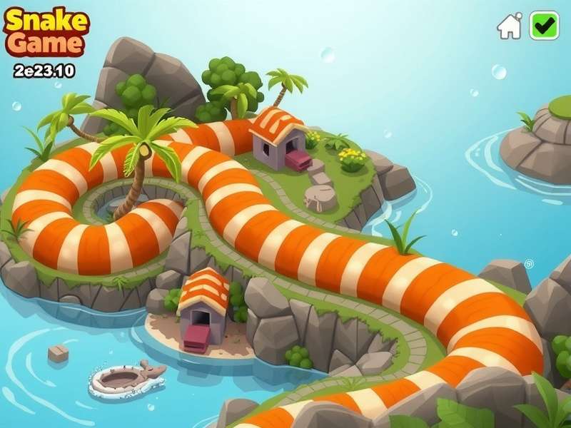 Snake Io gameplay arena showing a high-score battle in the 2025 season