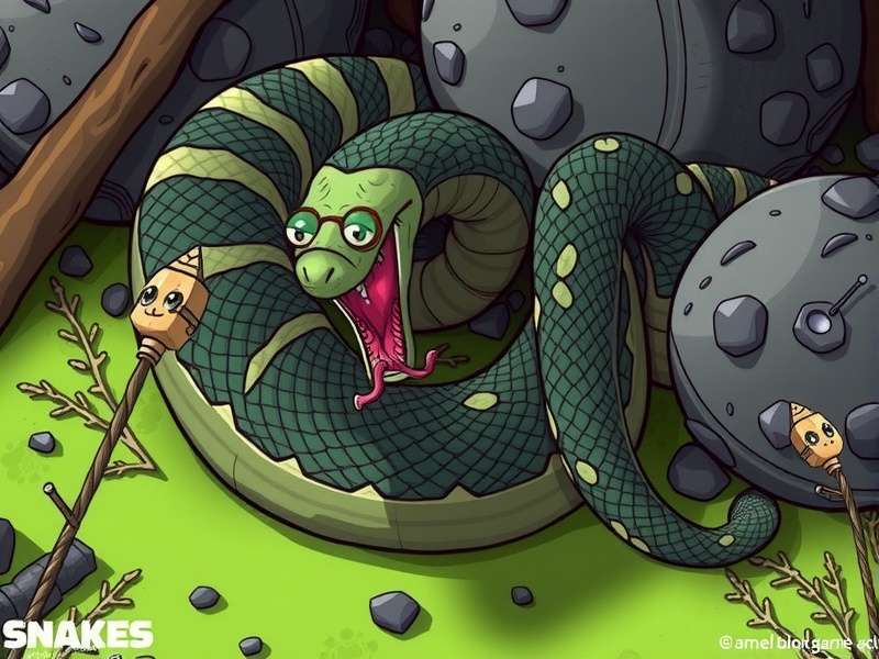Snake Io multiplayer arena with live player scores and rankings