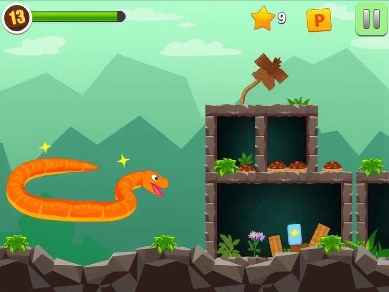 Unblocked Games Snake – Snake Io multiplayer arena screenshot