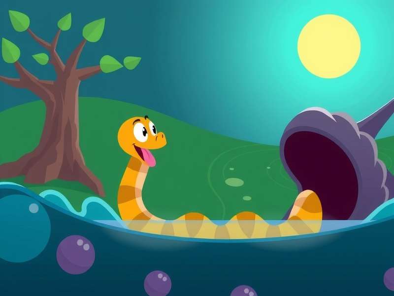 Snake Io Game Play Free – Arena Battlefield with glowing trail and orbs