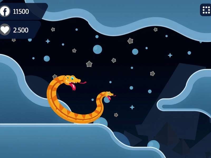 Online Snake Io Game arena screenshot showing multiple snakes competing in a vibrant battlefield