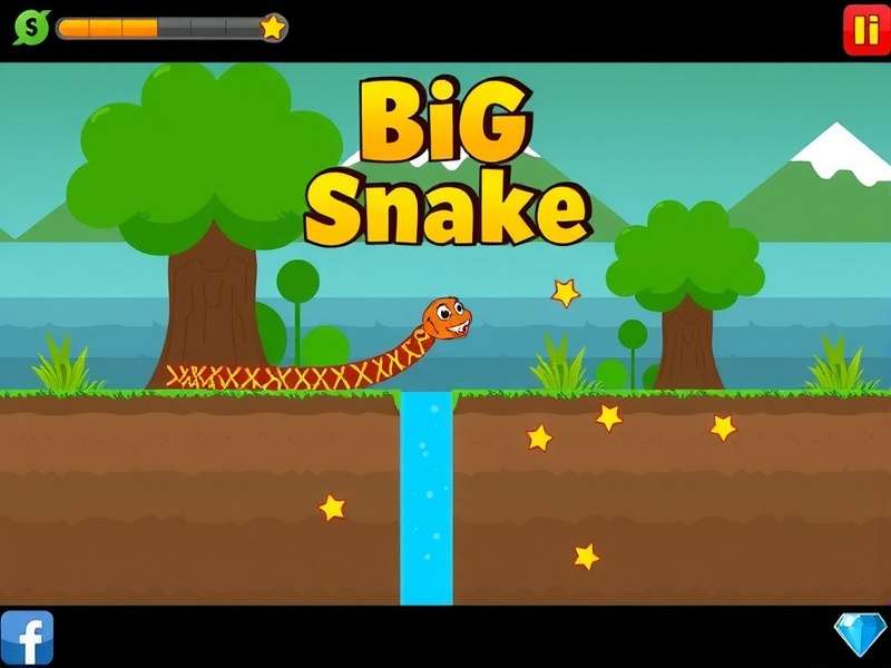 Little Big Snake Io Game Online arena gameplay with multiple snakes competing