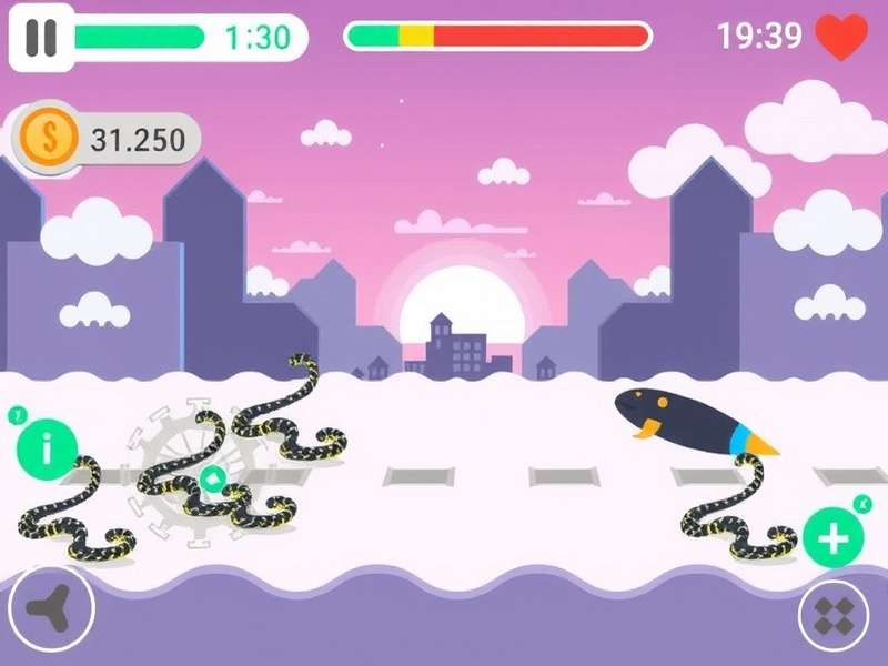 Snake Io Game Offline Play – local multiplayer arena with glowing snakes