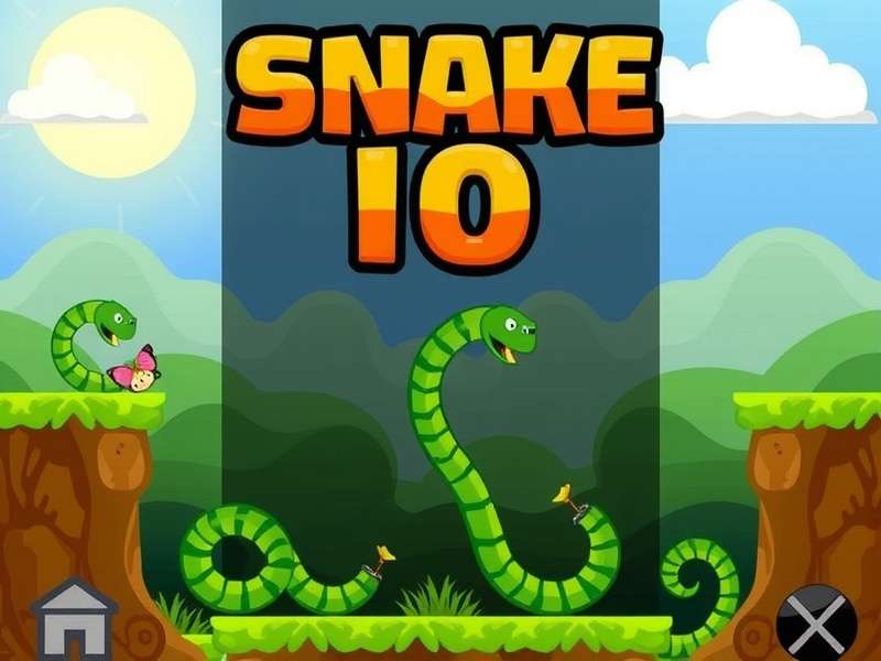 Snake Io Games Free Online multiplayer arena with multiple snakes competing