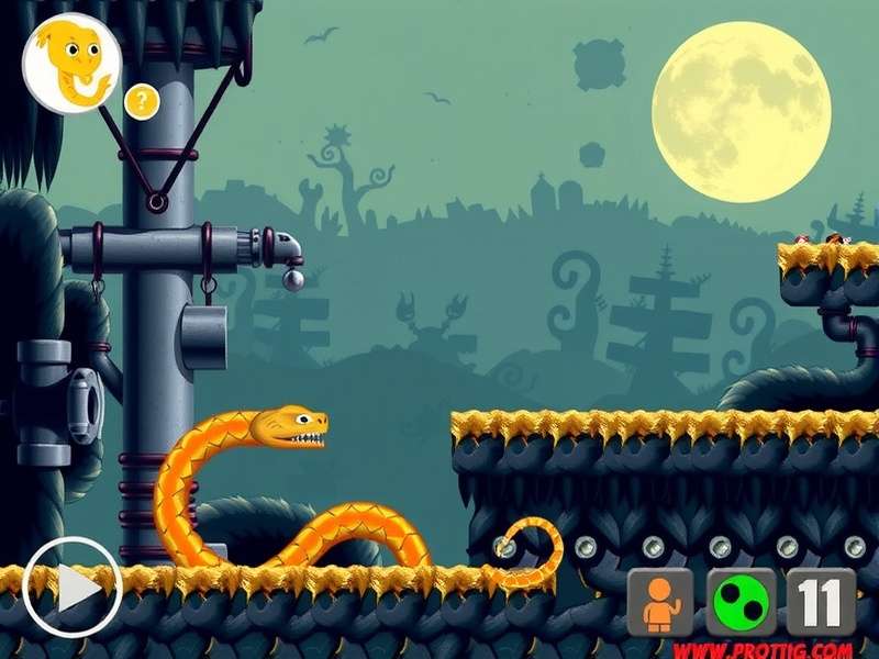 Snake Io Game arena with multiple colorful snakes competing for survival and high scores