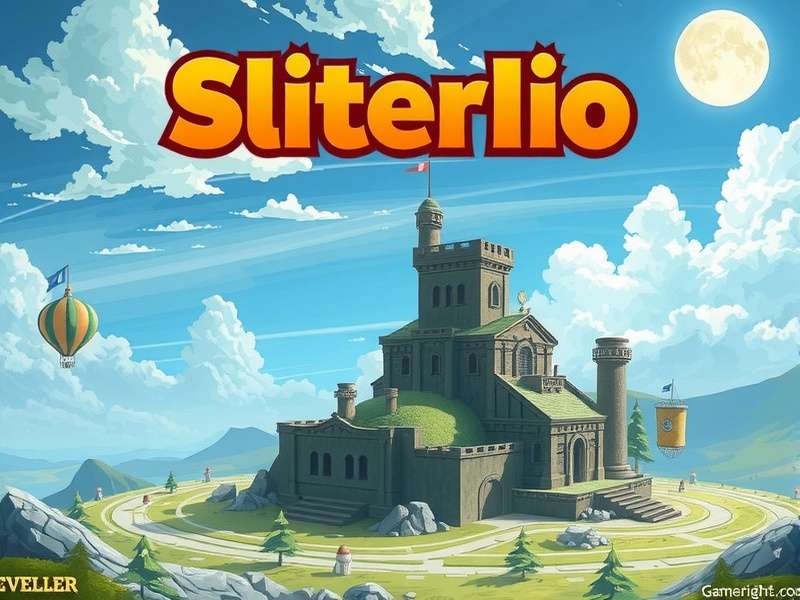 Slithers – Snake Io Game Arena with glowing snake trails
